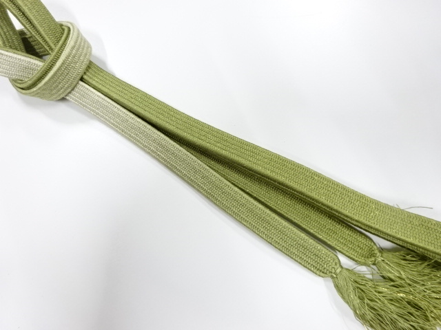 正絹　手組帯締め